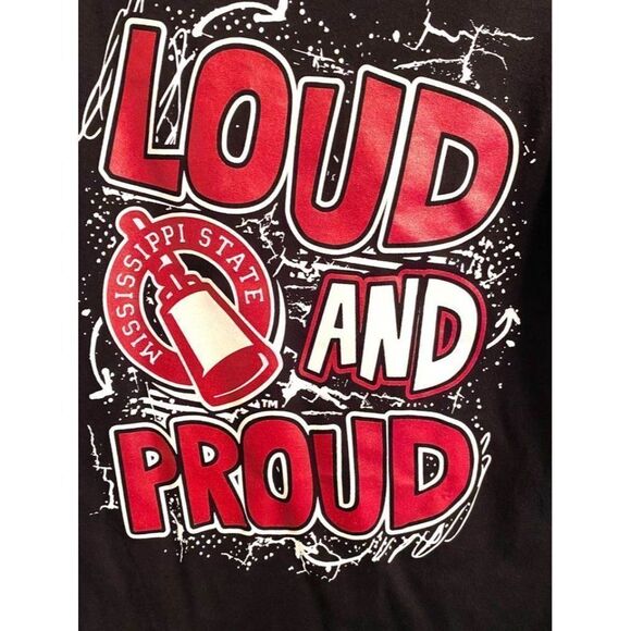 NWOT MS State Loud‎ & Proud T-shirt Small - Picture 2 of 3